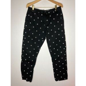 Rocksmith Black Pants With White Star Embroidery Mens Size 34/32